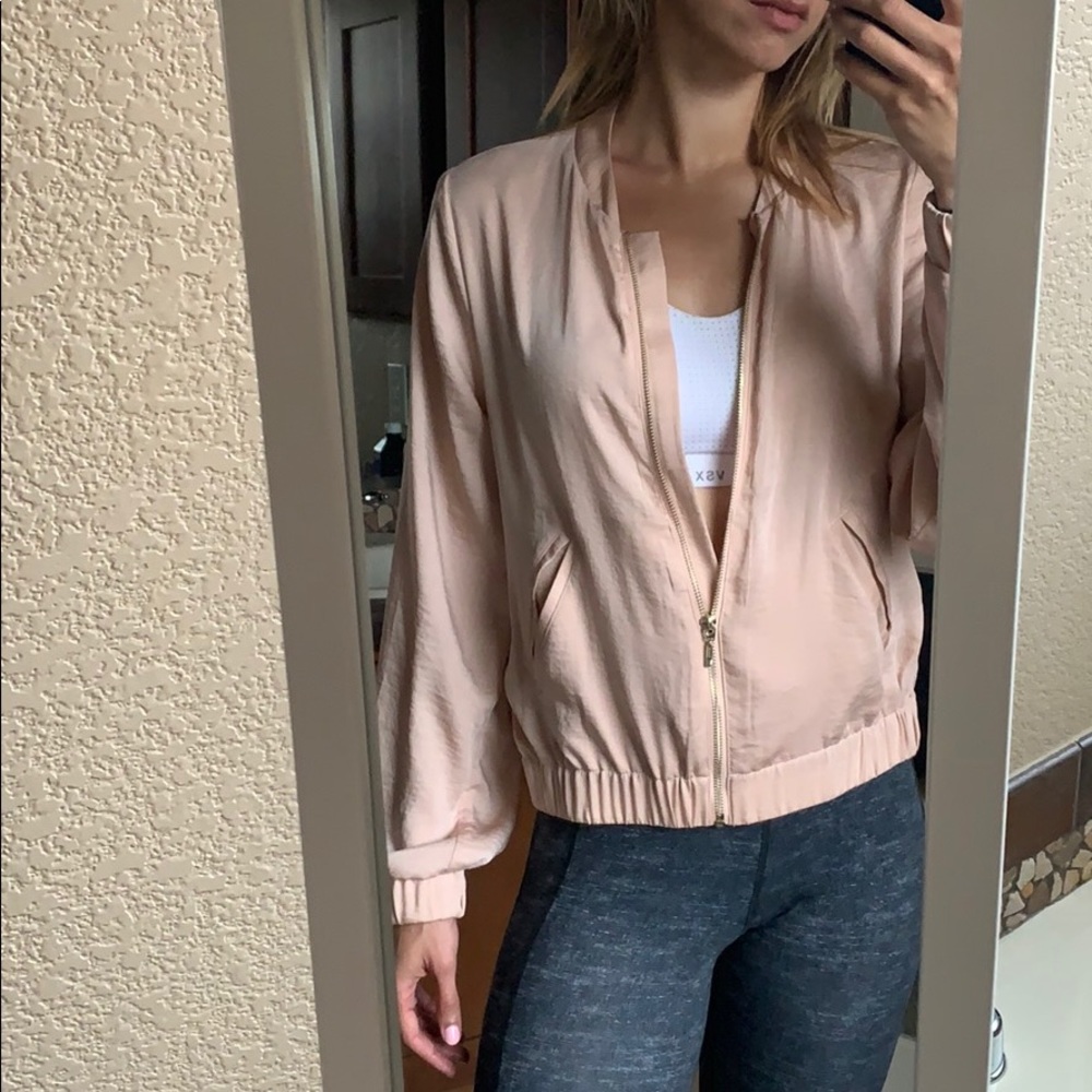 Blush lightweight jacket